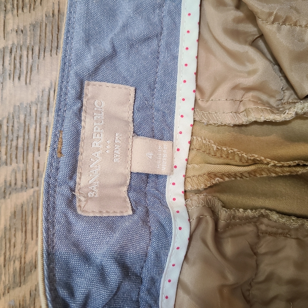 Banana Republic Ryan Fit Women's Pants Size 4 - Picture 7 of 12